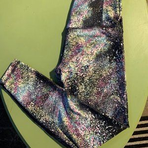 Old Navy Powersoft Leggings - Size S - Galaxy print